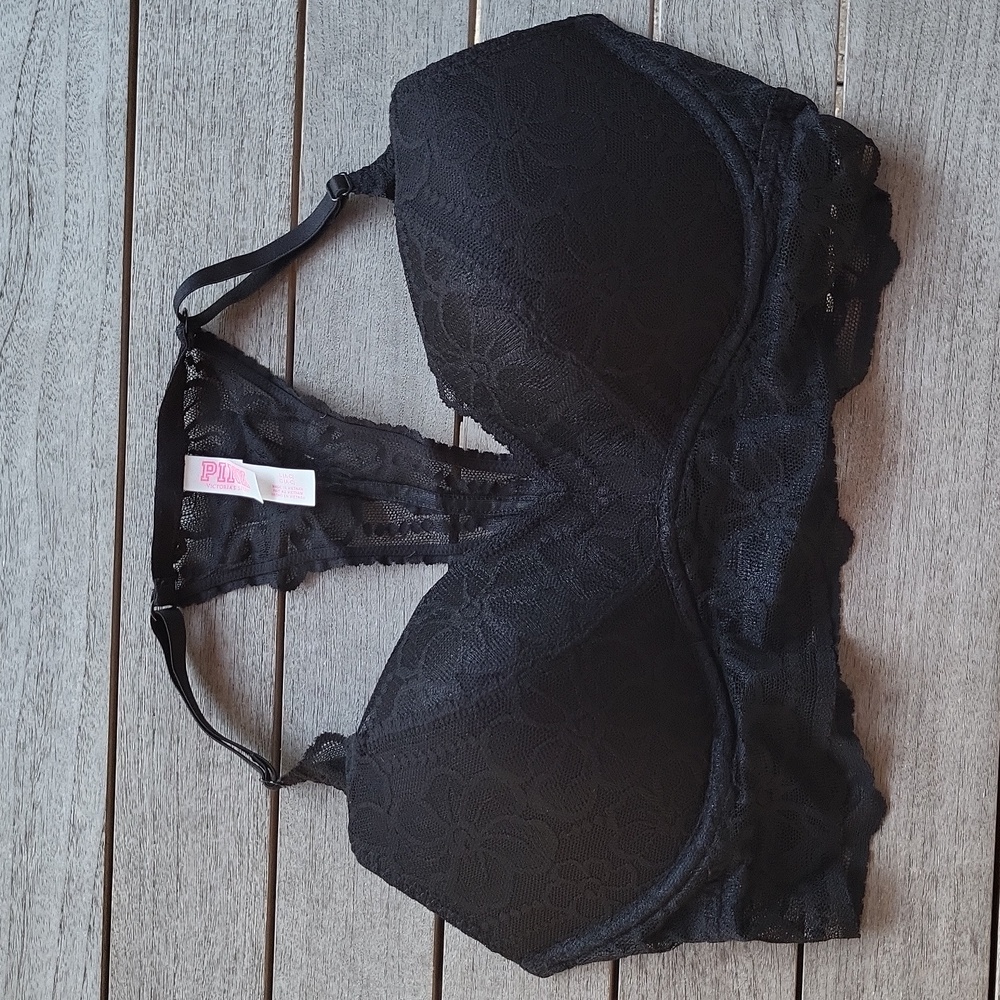 Victoria's Secret Pink Racerback Push-Up Bra
